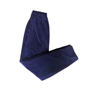 Woman's GAP Velvet Purple Pants/ Trousers- Size 8